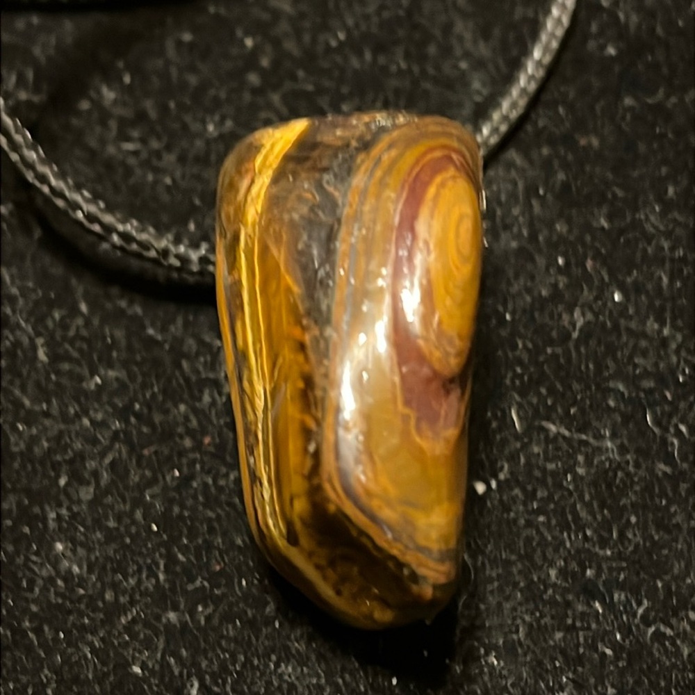 Exclusive Elegant Rare Unique Handmade Multicolor Stone Pendant Necklace